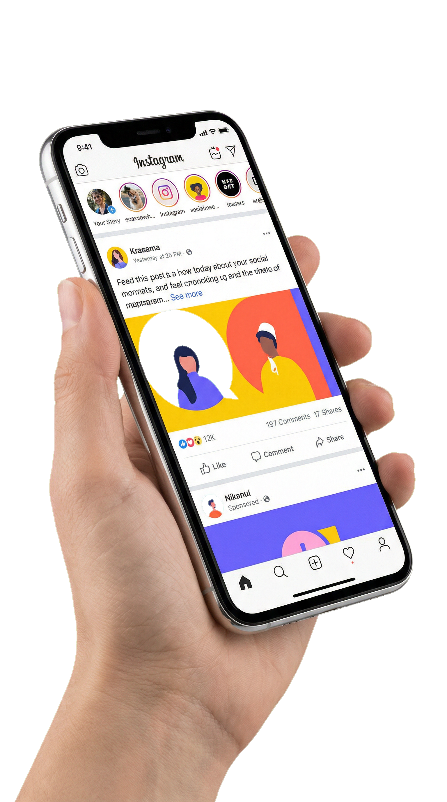 Sosyal medya örneği